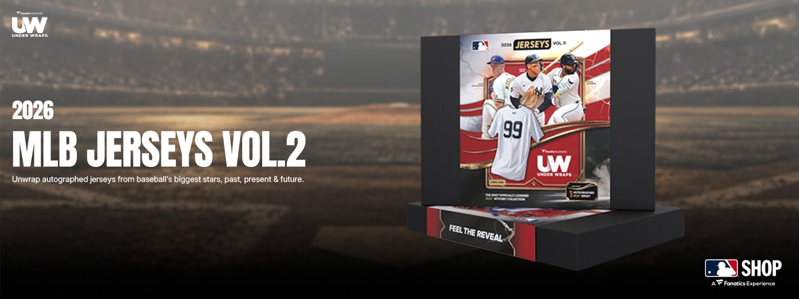 Underwraps サイン入りグッズ│MLB公式オンラインストア