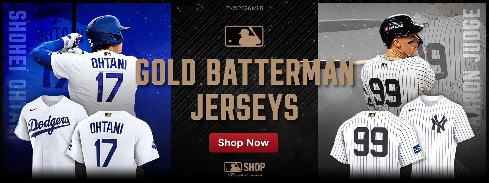 MLB公式オンラインショップ、MLBユニフォーム、MLBキャップ、MLBグッズ