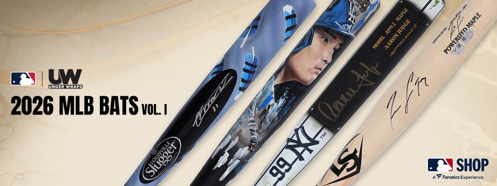 Underwraps サイン入りグッズ│MLB公式オンラインストア