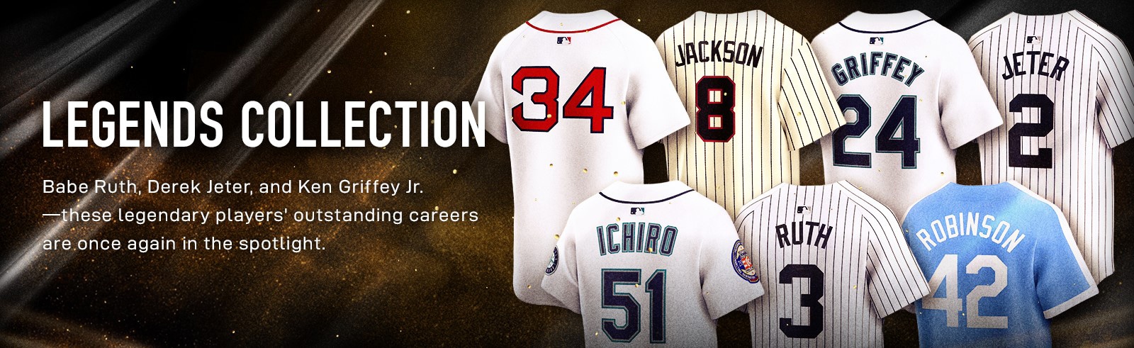 MLB歴代選手 ユニフォームlMLB公式オンラインショップ